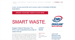 Desktop Screenshot of draglamwaste.com